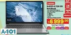 LENOVO N4120 128 GB NOTEBOOK/LAPTOP TAŞINABİLİR BİLGİSAYAR
